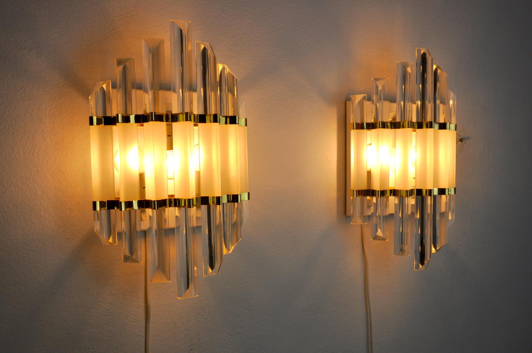 Sconces from Venini, Italy, 1970s, Set of 2 For Sale 1