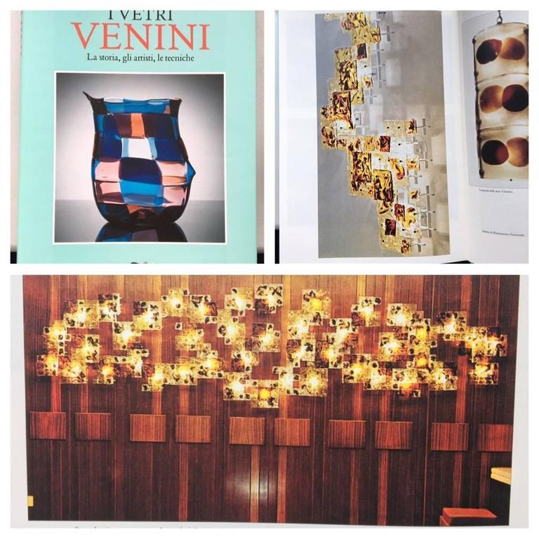 Coppia di lampade Patchwork in vetro di Murano di Toni Zuccheri per Venini, Italia, anni '70 2