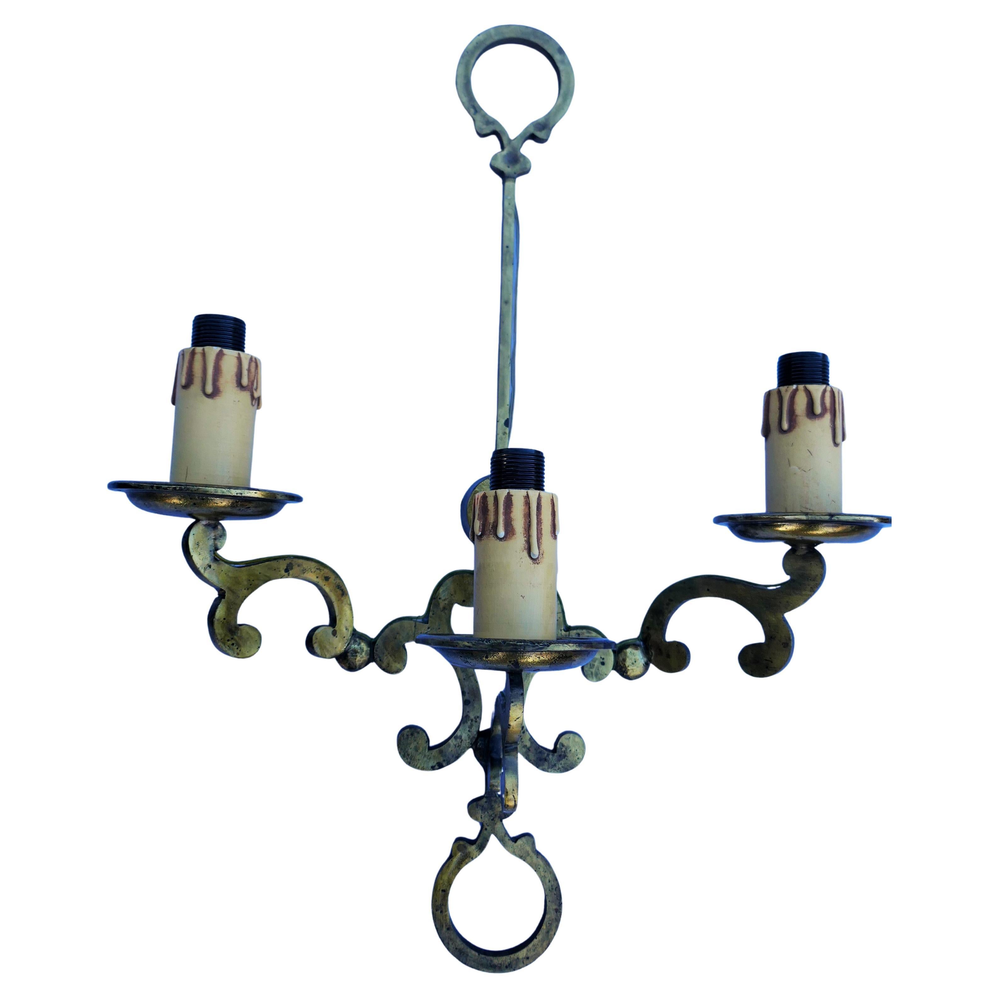 Ottone Sconces possible gilded bronze in vendita