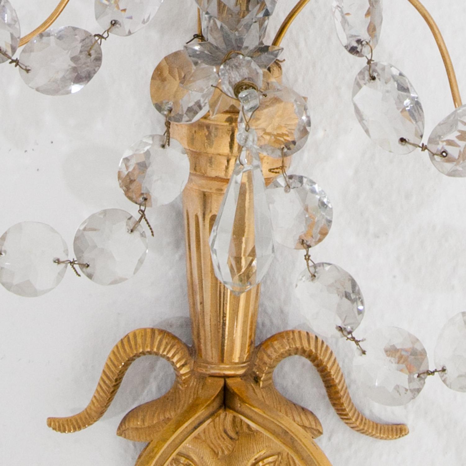 Sconces, Probably Scandinavia, Late 19th Century In Good Condition In Greding, DE