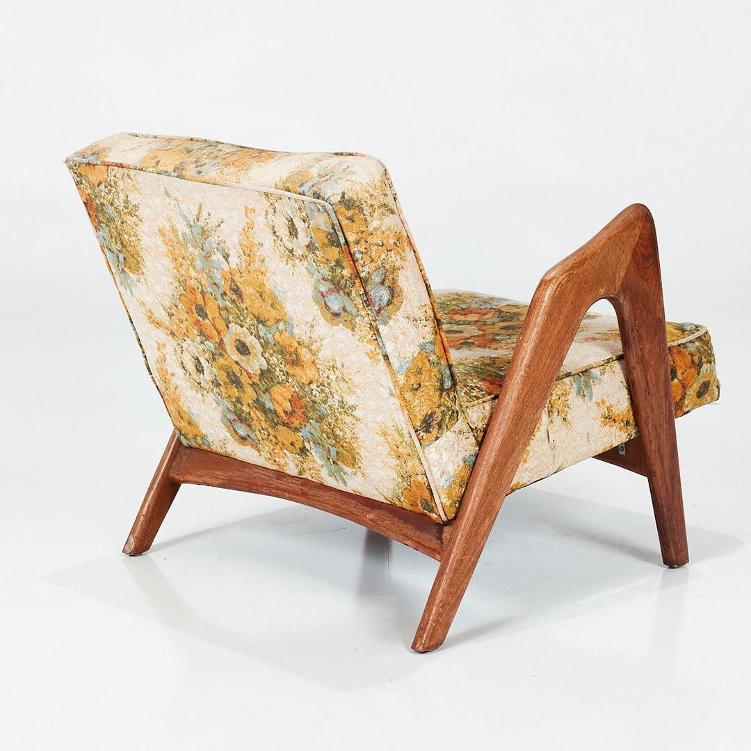 Mid-Century Modern Scoop Lounge Chair by Adrian Pearsall For Sale