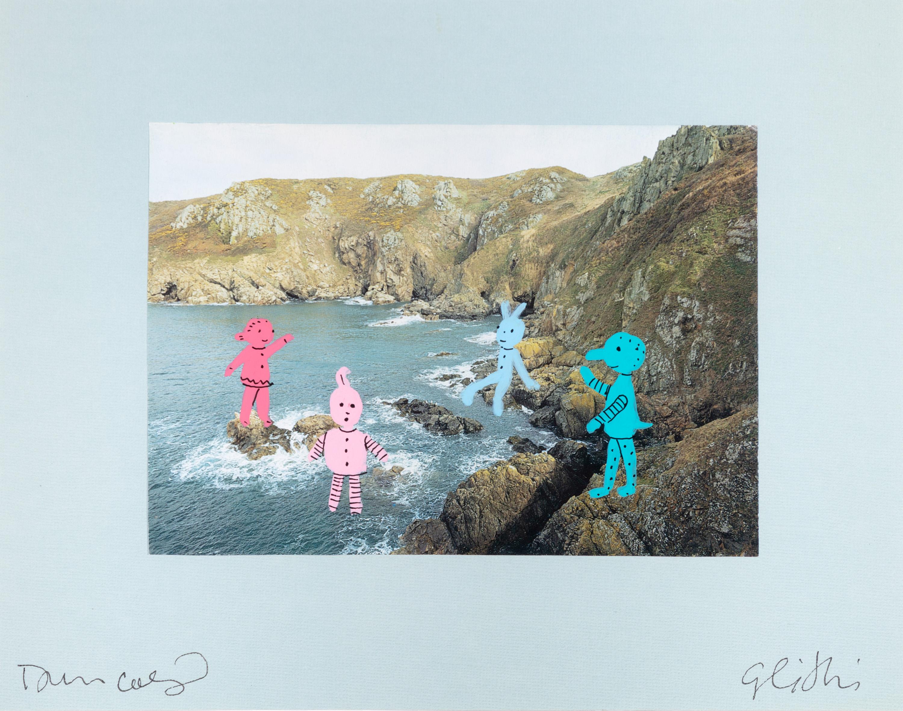 Landscape artists have forayed into the realm of the fantastic. For example, Scooter Gilthorthian's landscapes are populated with fanciful creatures. In 