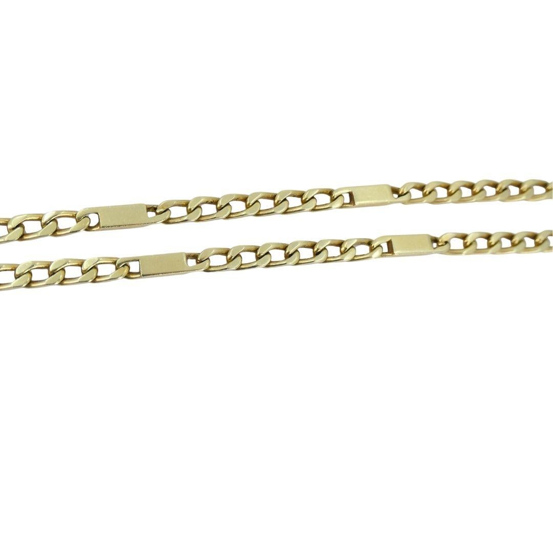Collana con catena italiana con ciondolo Marvin in oro 14k Scorpio 8