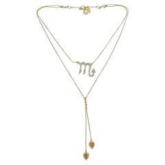 Twin Elegance Scorpio 3-in-1 Detachable Zodiac Necklace