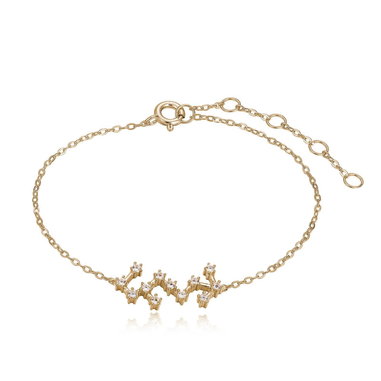 zodiac constellation bracelet
