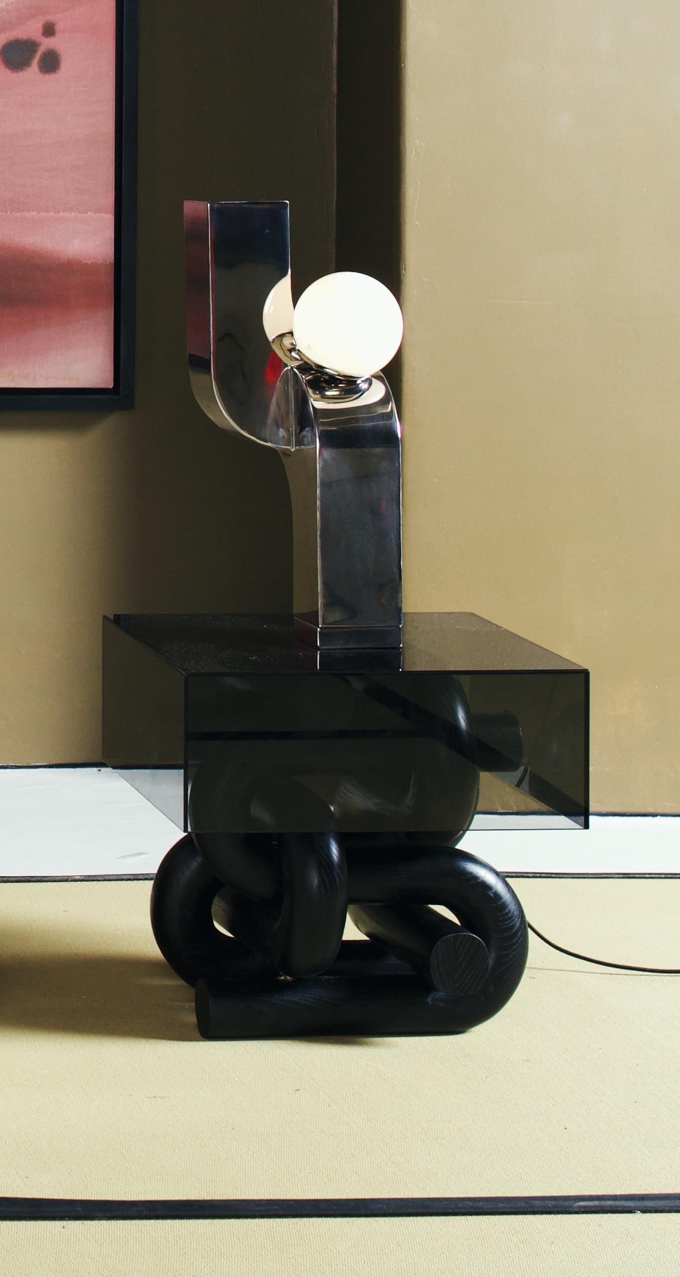American Scorpio Metal Table lamp For Sale