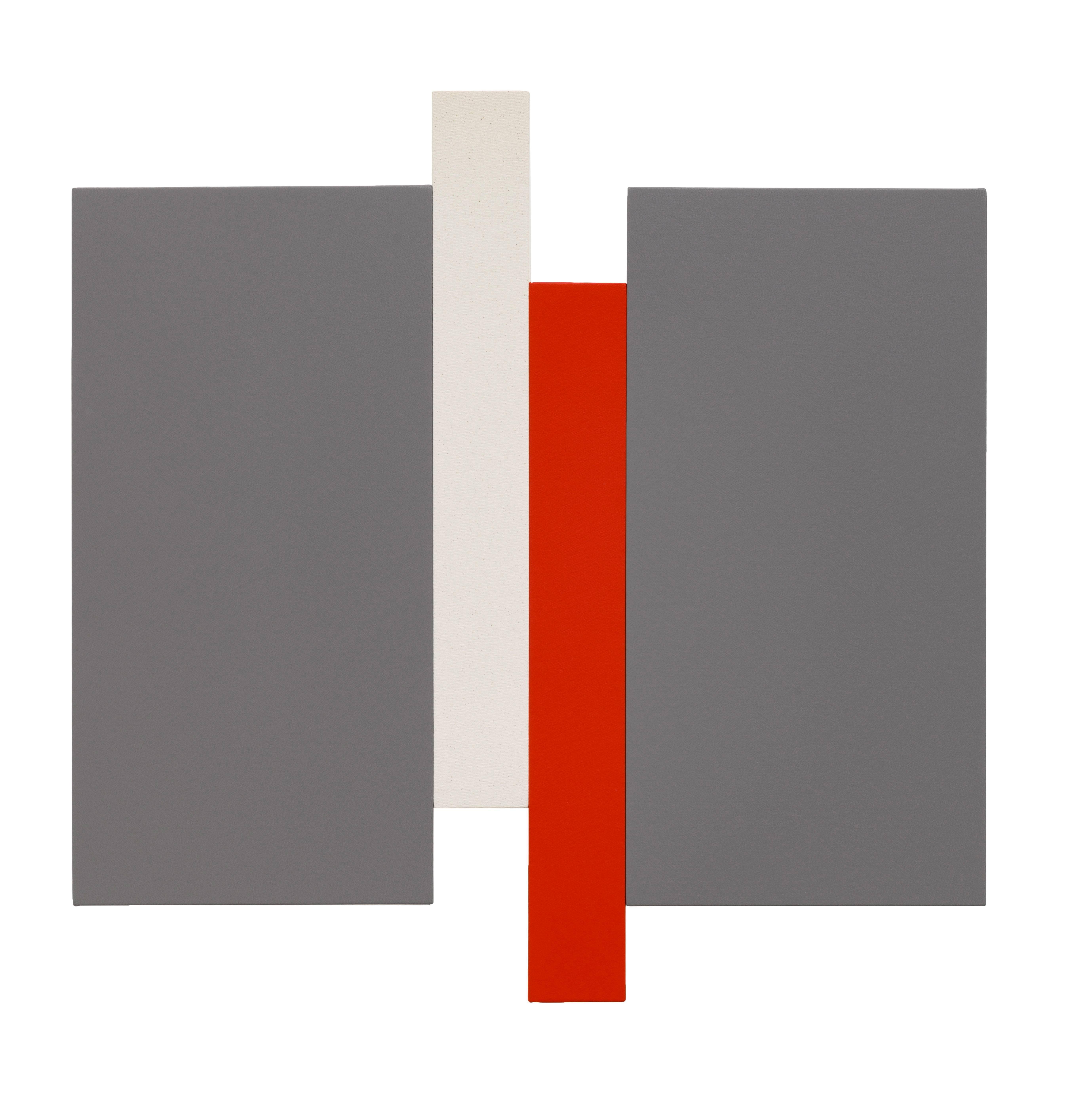 Scot Heywood Abstract Painting - Arupa - Gray, Red