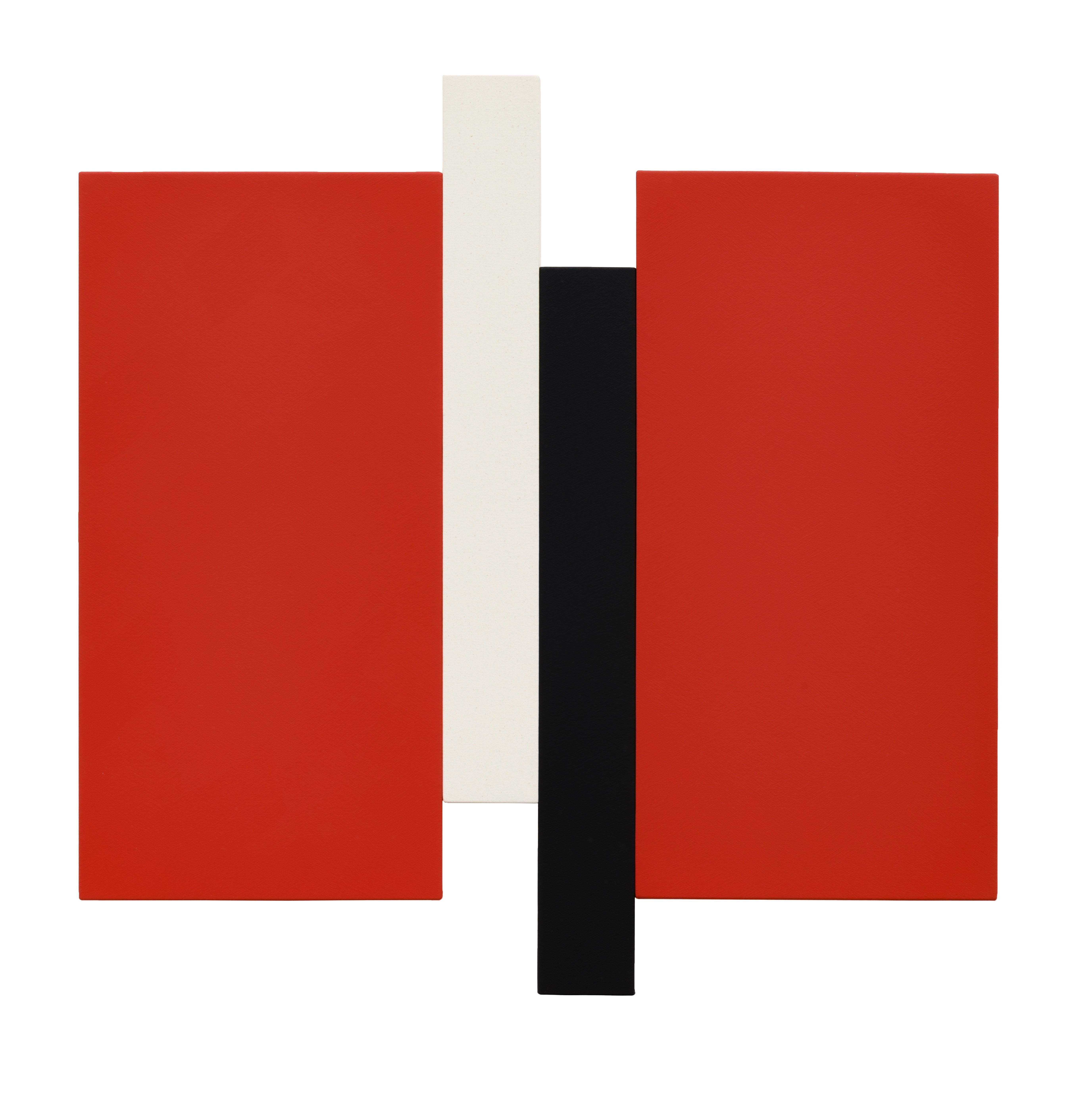Scot Heywood Abstract Painting - Arupa - Red, Black, Canvas