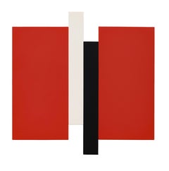 Arupa - Red, Black, Canvas