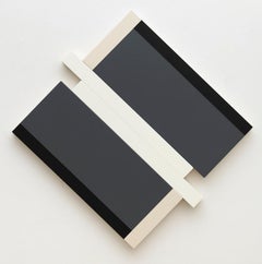 Counterpoint: Gray, White, Black, Canvas