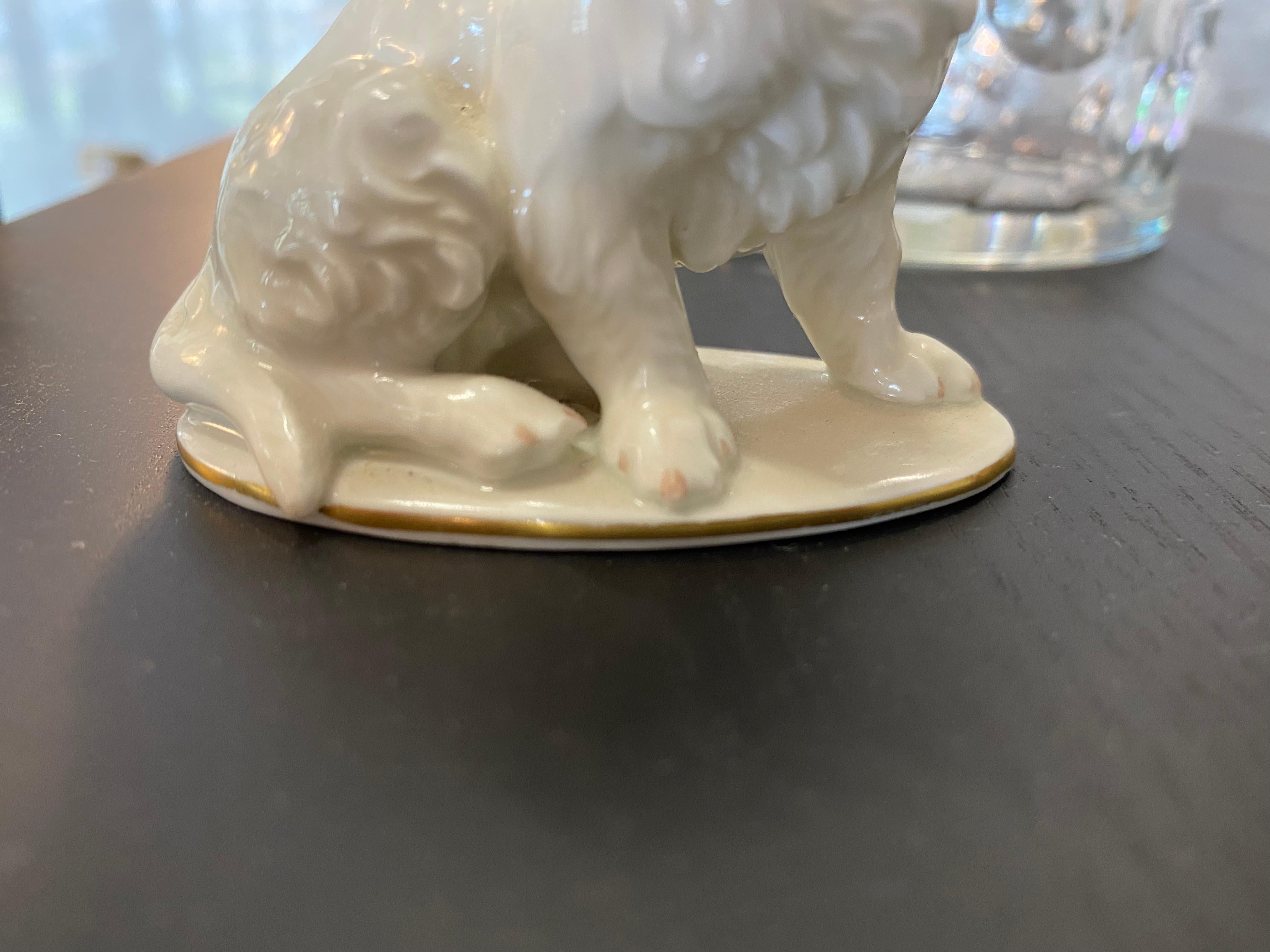 20th Century Scotch Terrier Made of Porcelain by Rosenthal For Sale