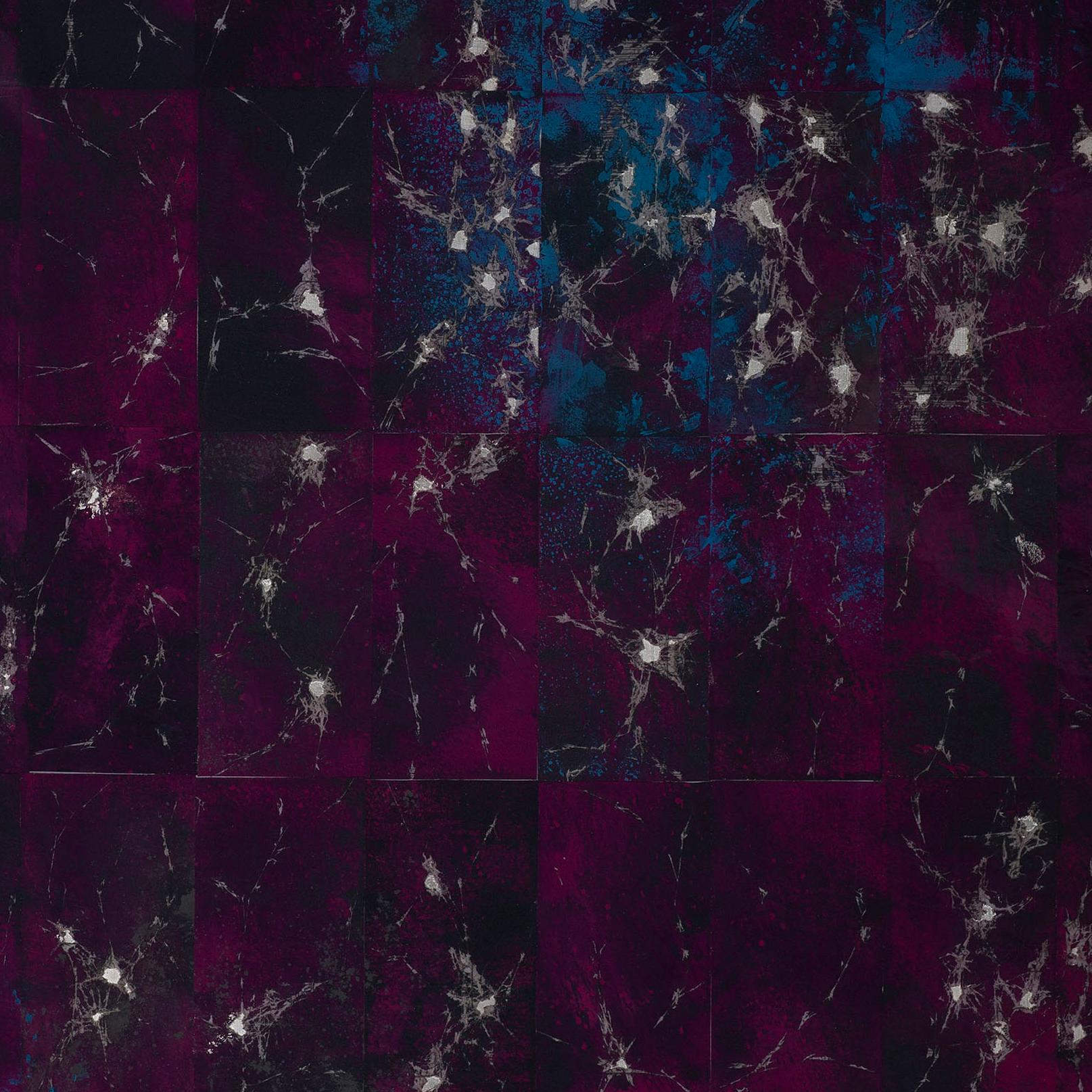 Die Violette Stunde (Abstrakt), Painting, von Scott Andresen