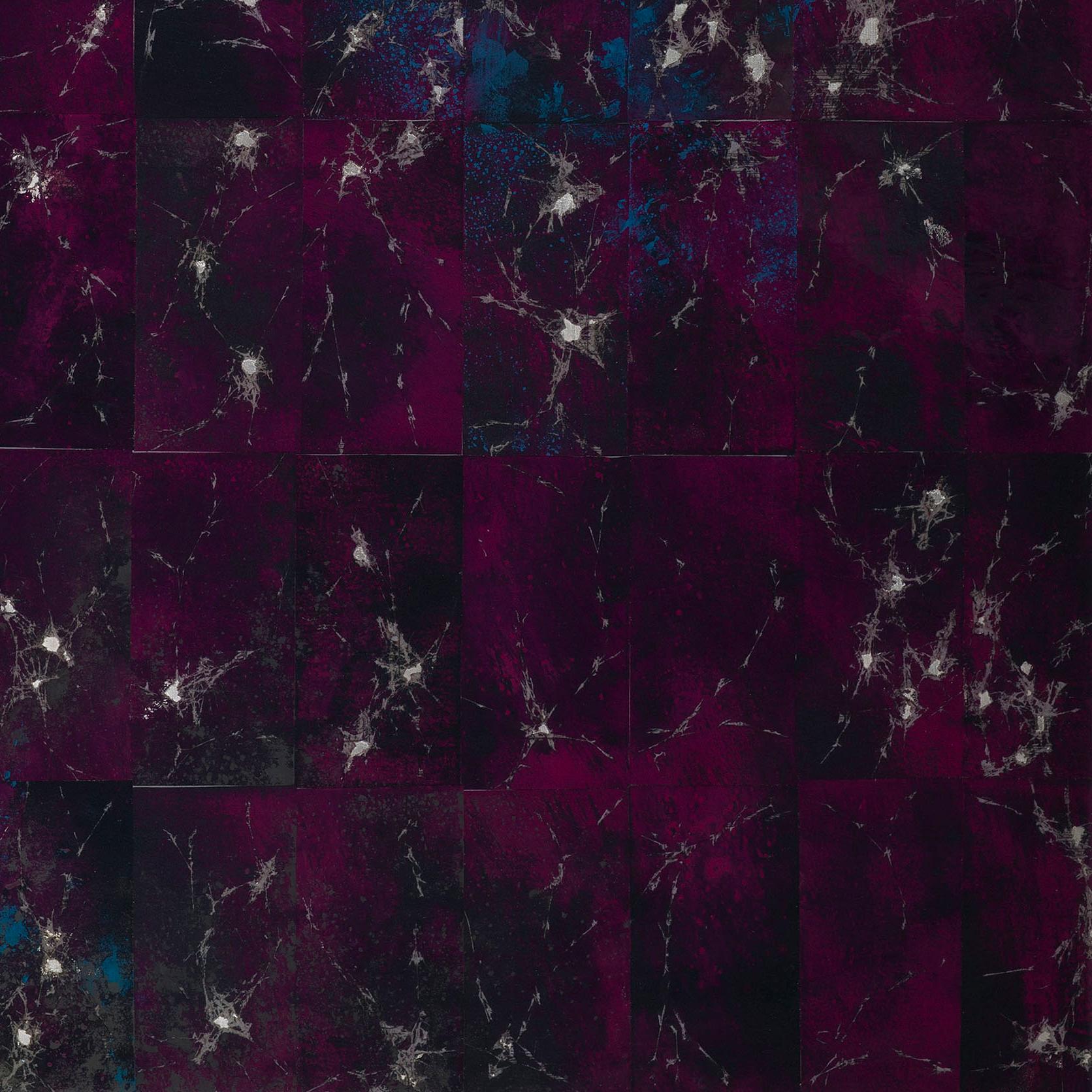 Die Violette Stunde (Schwarz), Abstract Painting, von Scott Andresen