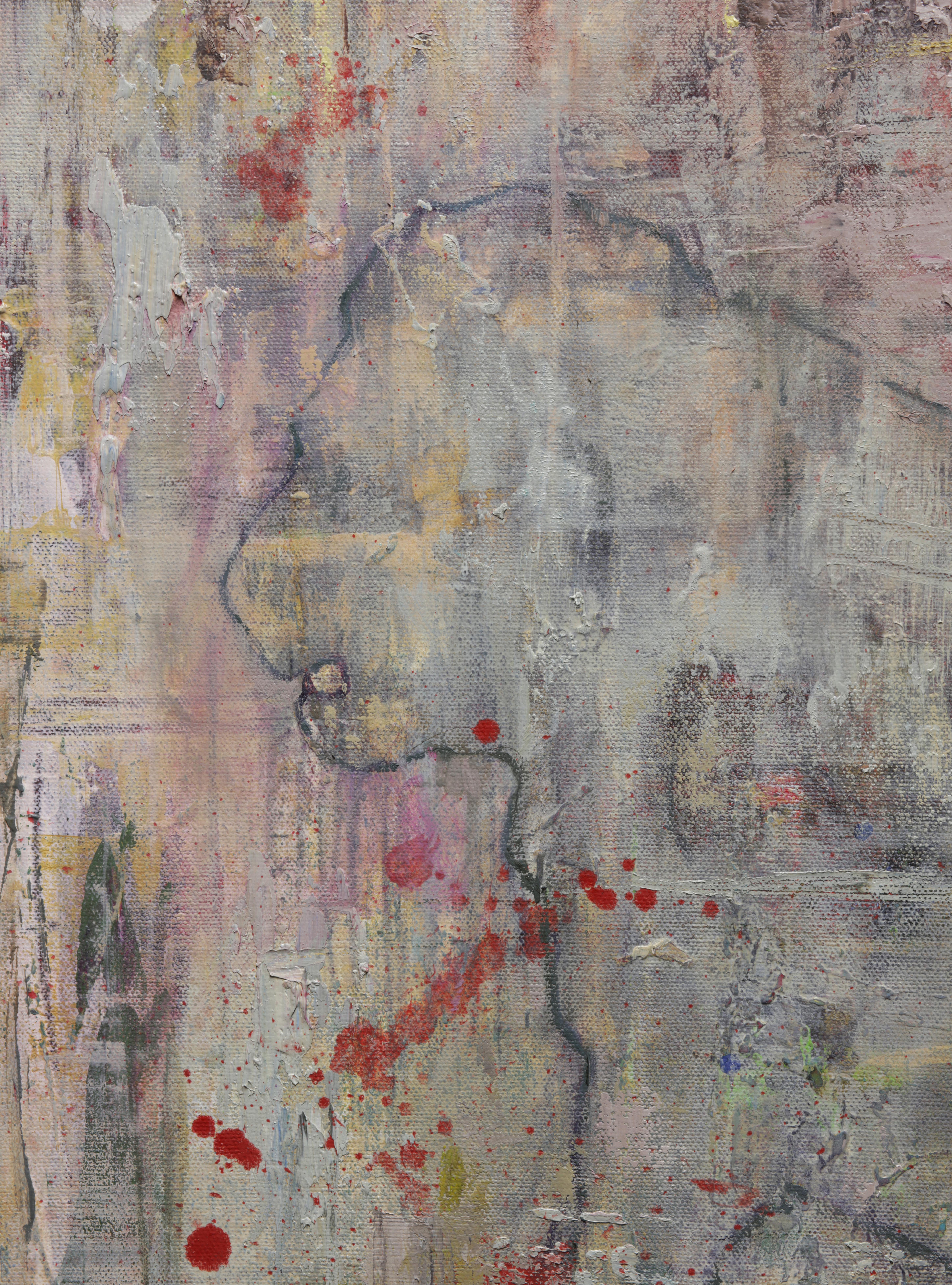 « A Friend from Nowhere » (2024) de Scott Burdick, peinture à l'huile originale 1