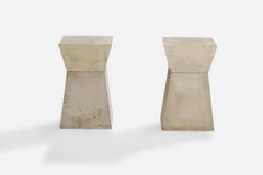 Scott Burton, Side Tables, Cast Concrete, USA, 1981