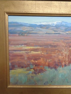 Wyoming Landscape Oil Painting by Scott L Christensen