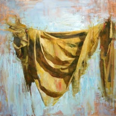 Used "Banner" Oil Painting