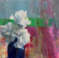 "Blue Bottle" (2024) By Scott Conary, Original Oil Painting on Panel