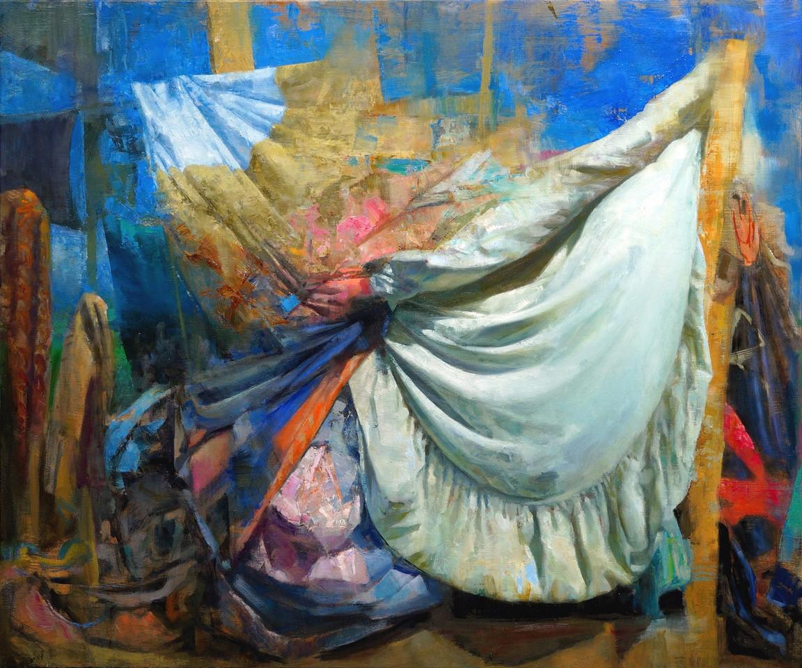 Scott Conary Still-Life Painting - "Bound" Oil Painting
