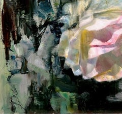 « Rose Curls » (2024) par Scott Conary, peinture à l'huile originale sur panneau