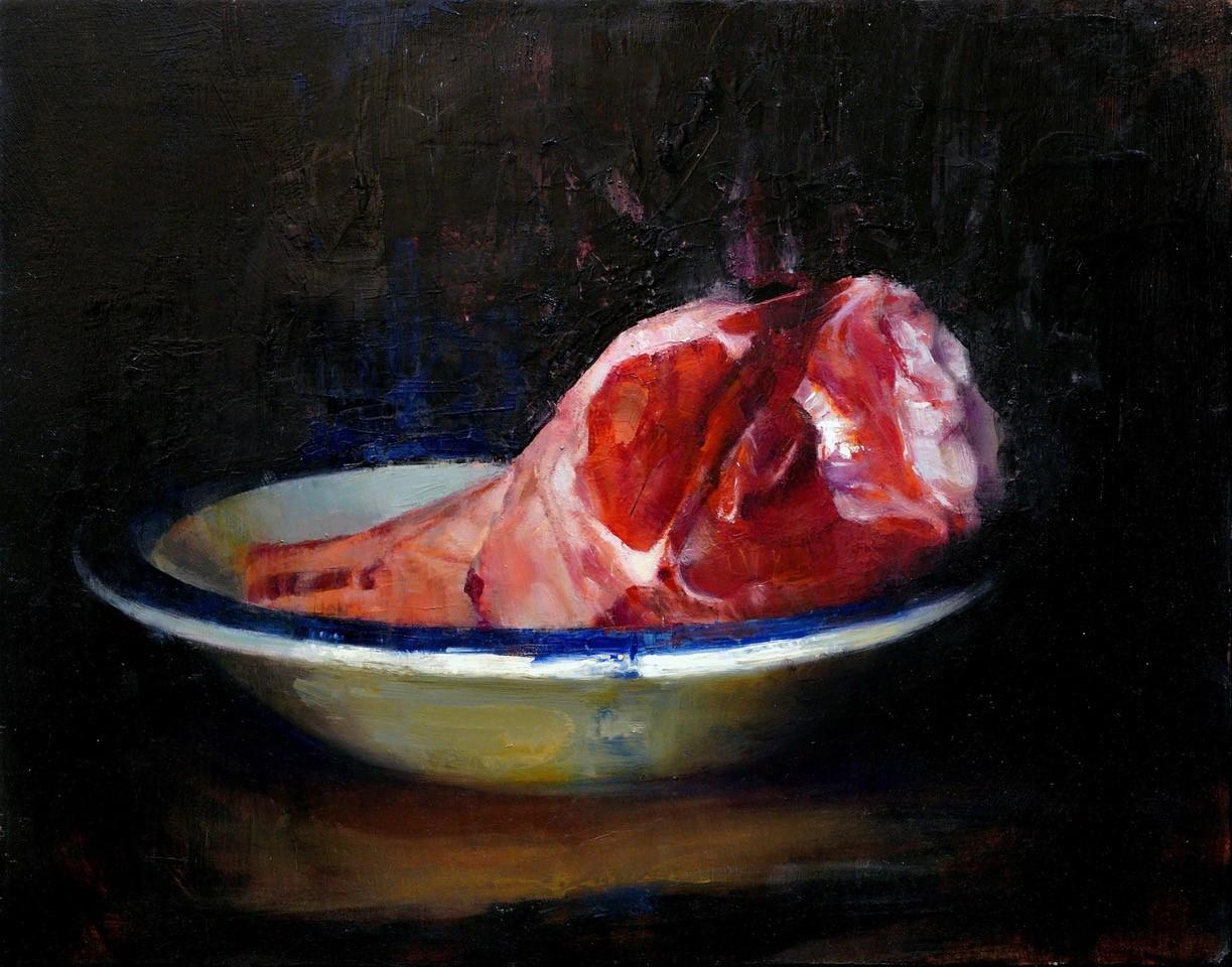 Scott Conary Still-Life Painting - "Shank" Oil Painting