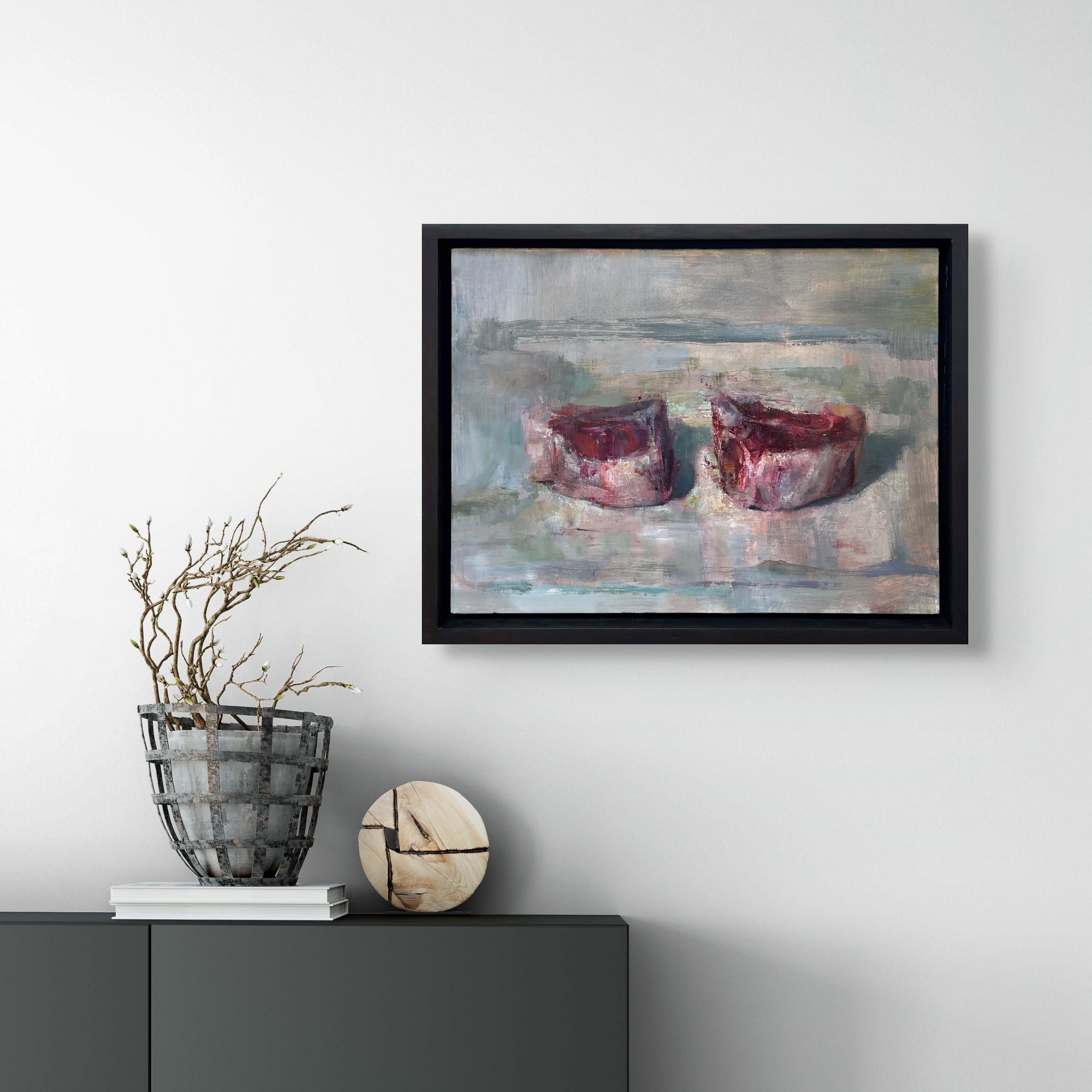 „Two“ (2025) von Scott Conary, impressionistisches Stillleben, Ölgemälde auf Tafel, Stillleben im Angebot 11