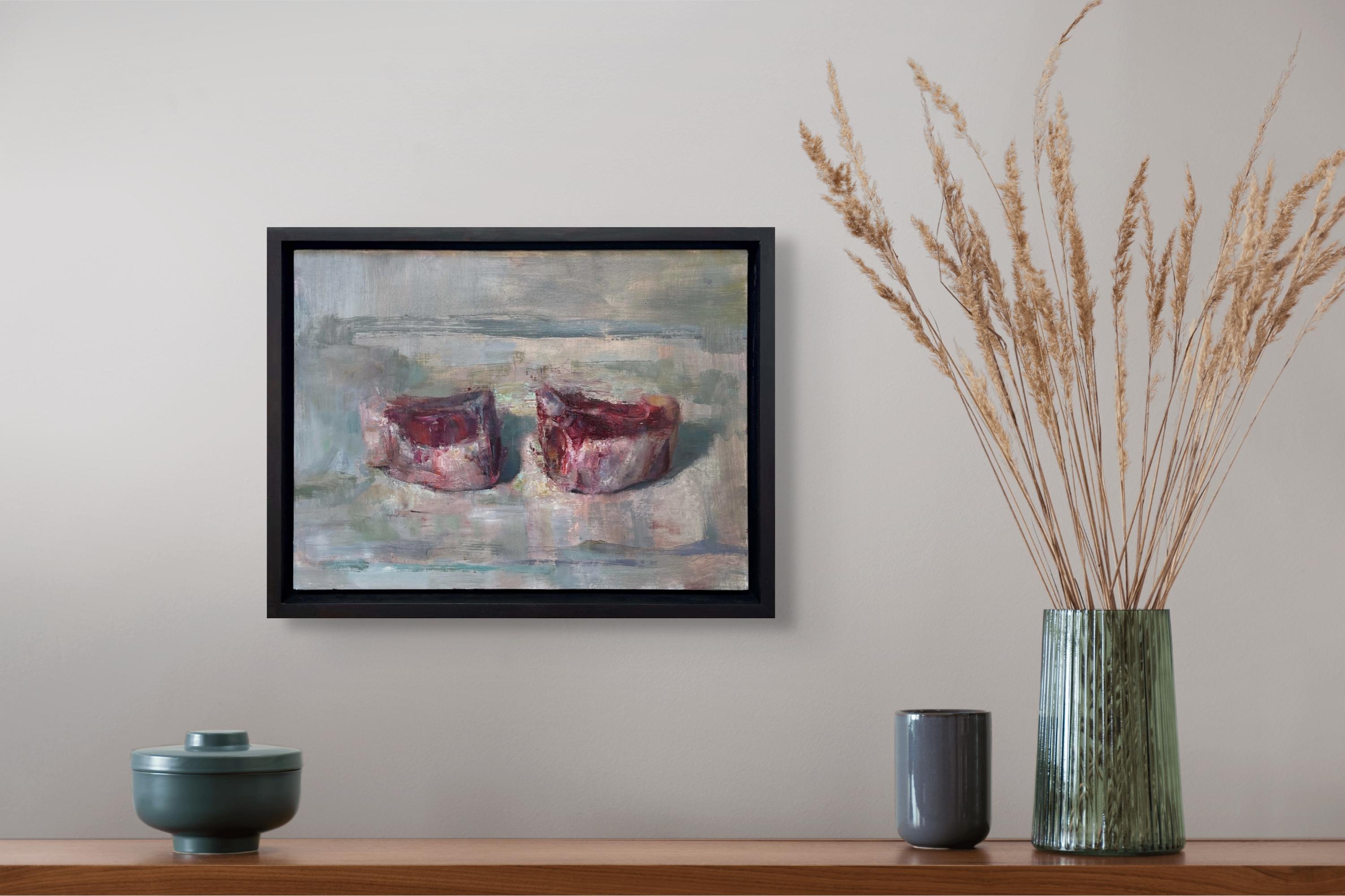 „Two“ (2025) von Scott Conary, impressionistisches Stillleben, Ölgemälde auf Tafel, Stillleben im Angebot 12
