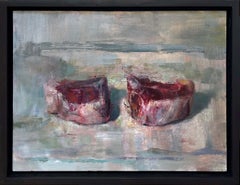 "Two" (2025) By Scott Conary, Impressionist Still-Life Oil Painting on Panel