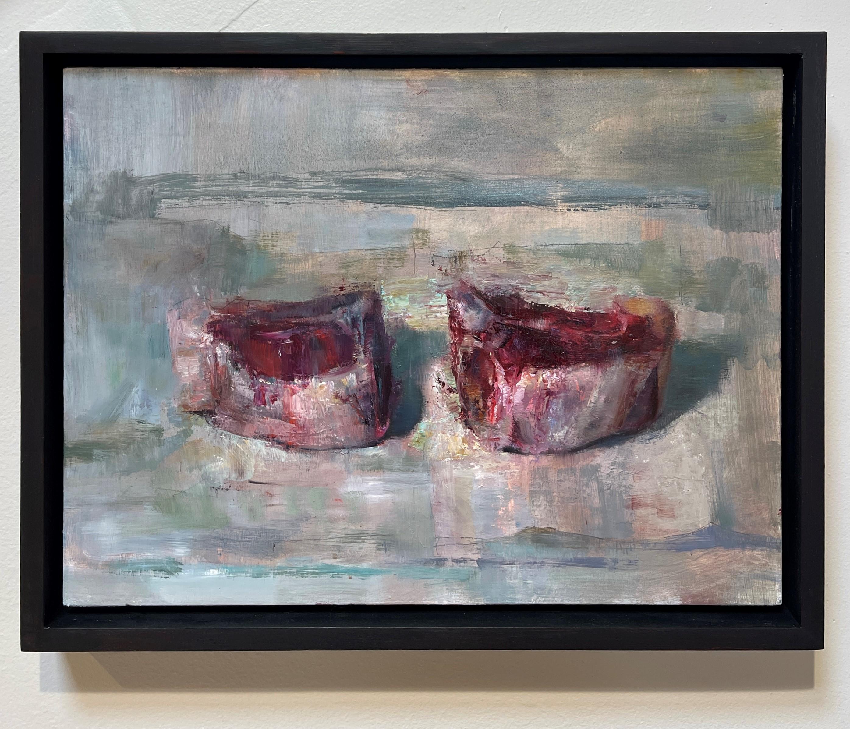 „Two“ (2025) von Scott Conary, impressionistisches Stillleben, Ölgemälde auf Tafel, Stillleben im Angebot 2