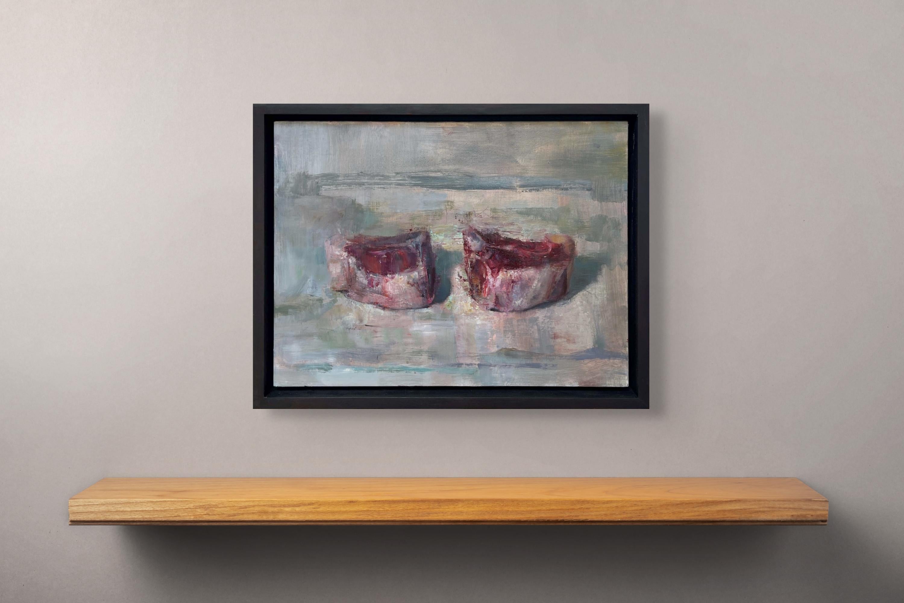 „Two“ (2025) von Scott Conary, impressionistisches Stillleben, Ölgemälde auf Tafel, Stillleben im Angebot 9