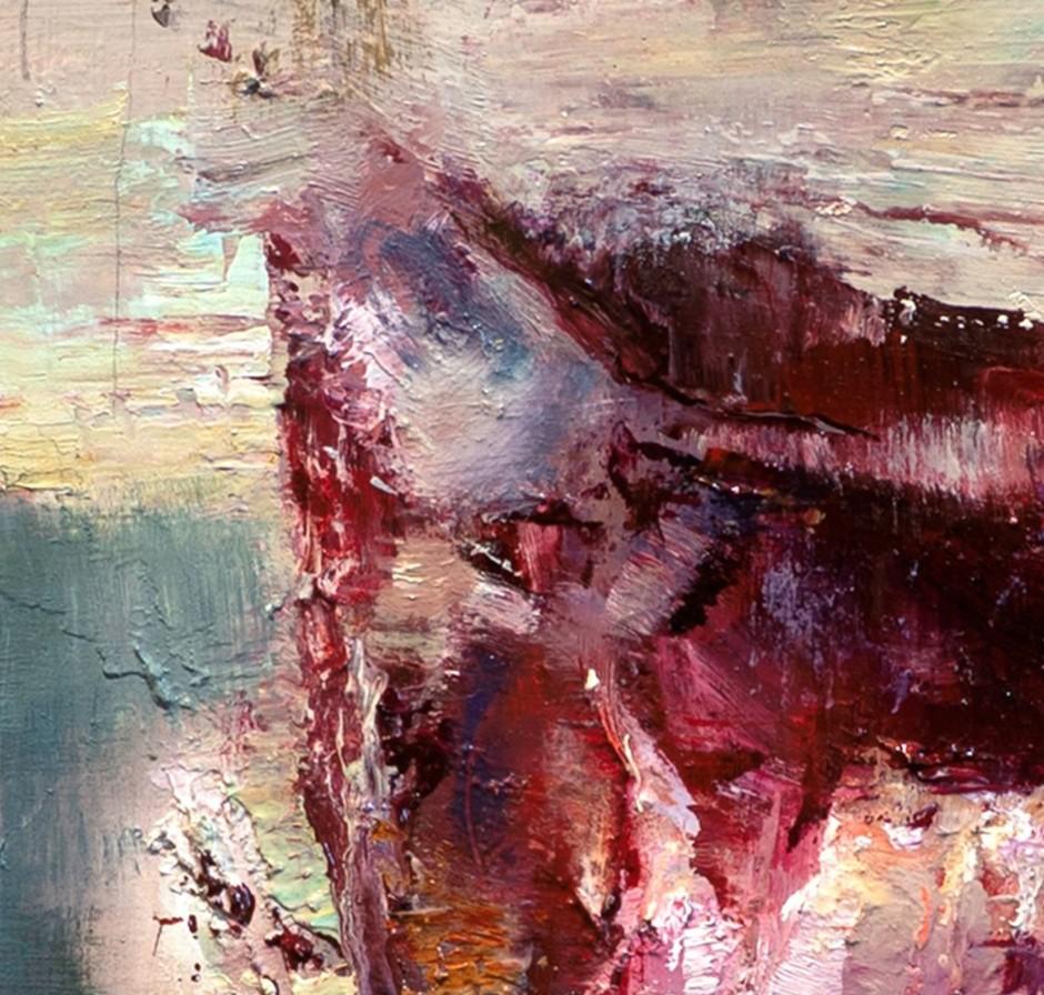 „Two“ (2025) von Scott Conary, impressionistisches Stillleben, Ölgemälde auf Tafel, Stillleben im Angebot 8