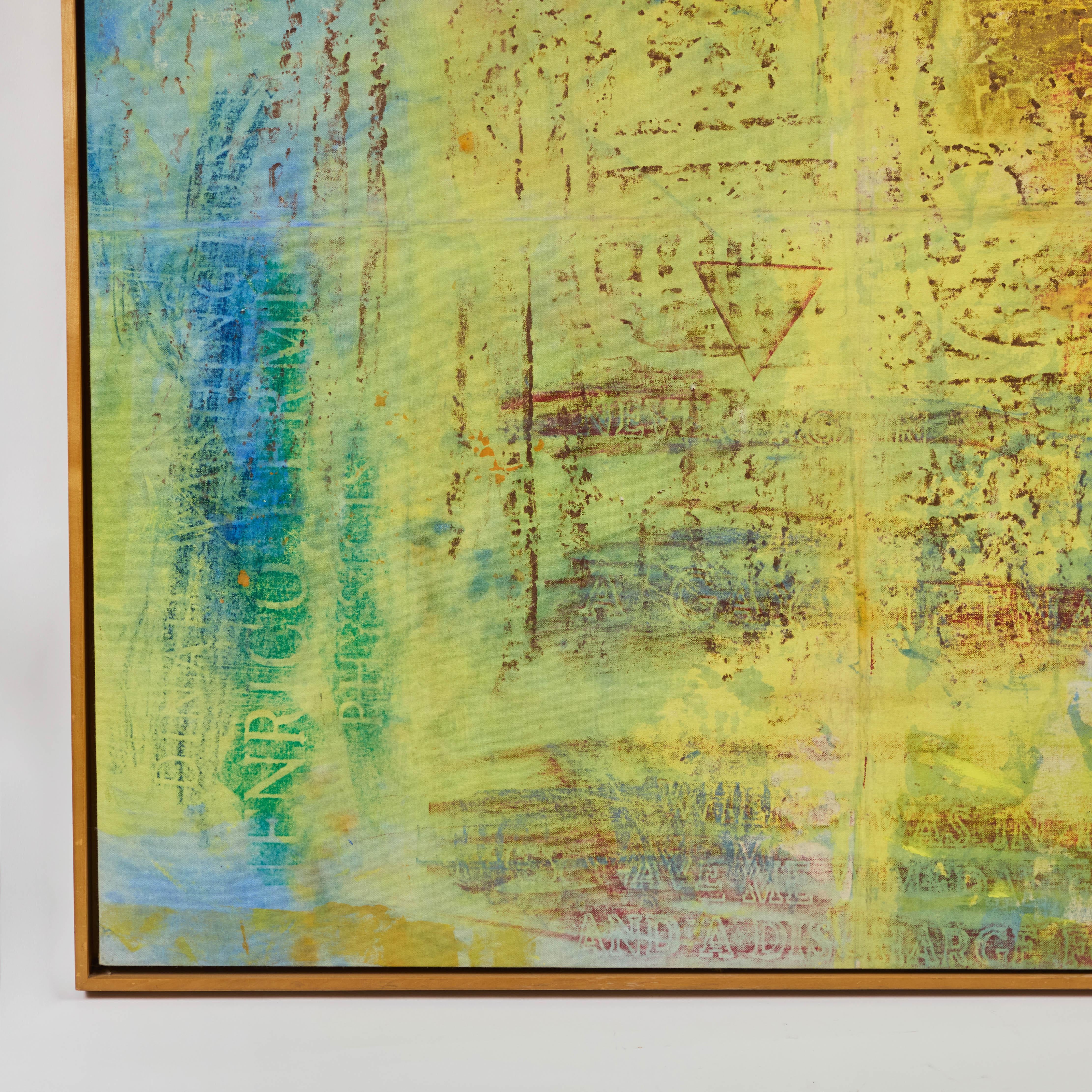 Mixed Media Painting by Scott Covert For Sale 3