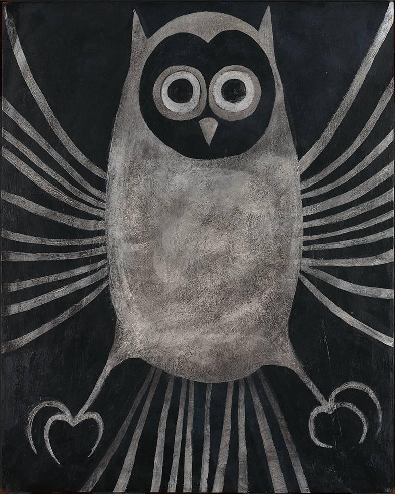 Scott Daniel Ellison Figurative Painting - Night Owl