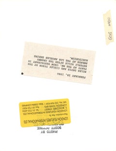 Miles Davis and Cisley Tyson in Beverly Hills Vintage Original Photograph