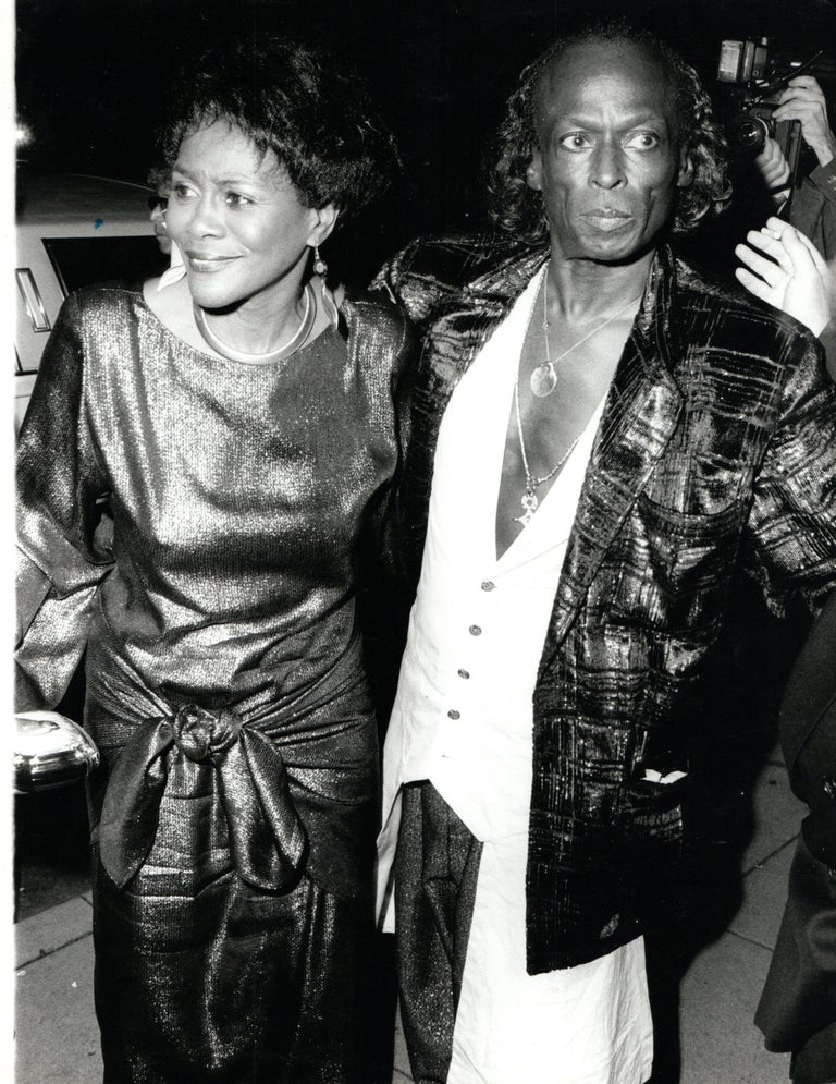 Scott Downie - Miles Davis and Cisley Tyson in Beverly Hills Vintage Original Photograph For ...