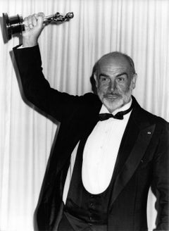 Sean Connery Winning an Oscar Vintage Original Photograph