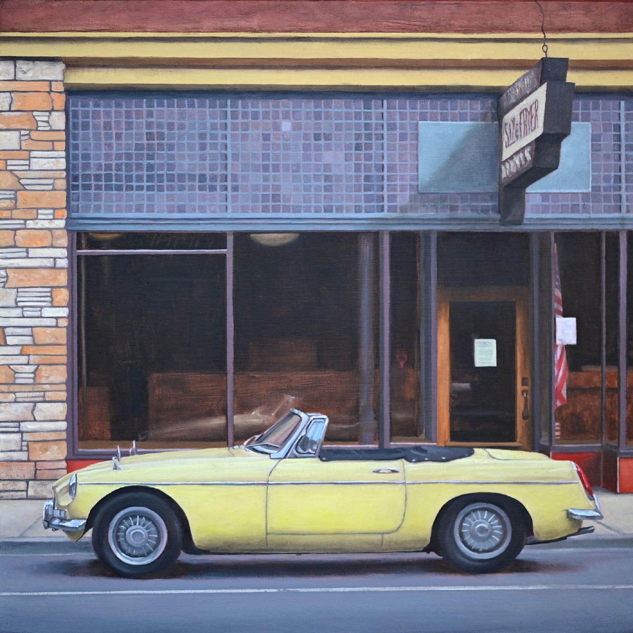 Scott Duce Landscape Painting - CC8: Sax & Fryer