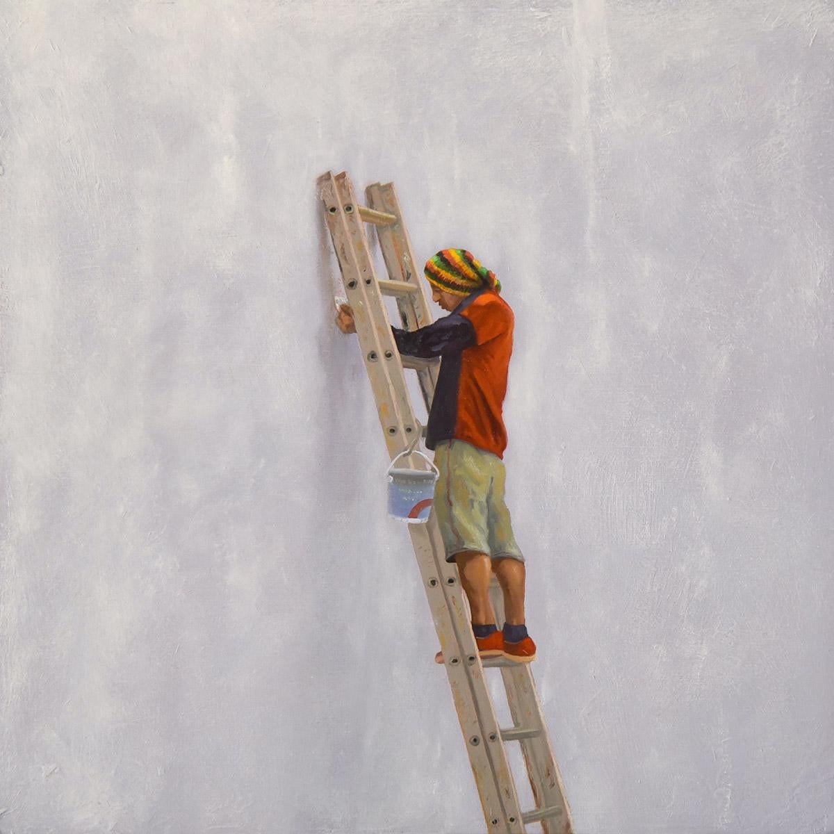 Scott Duce Figurative Painting - Scraper