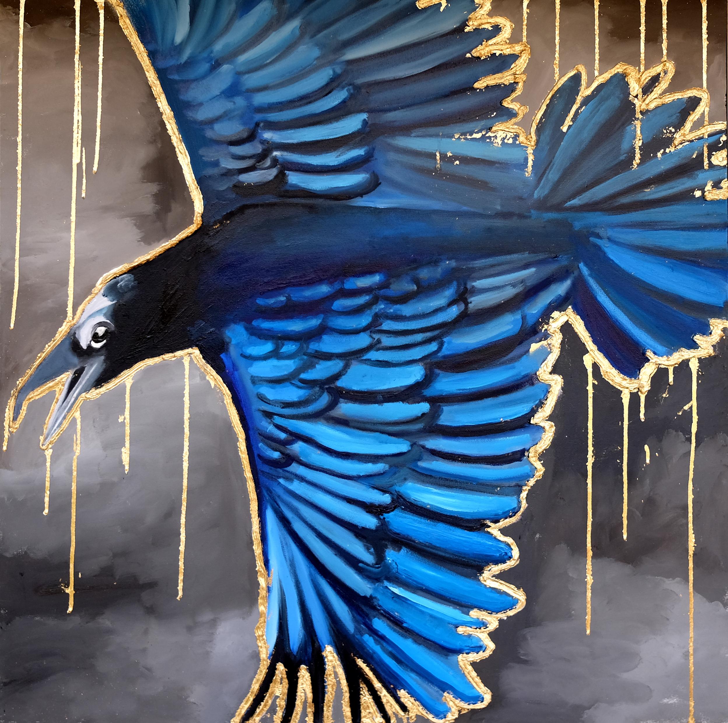 Adversity's Light, Original Painting - Mixed Media Art by Scott Dykema