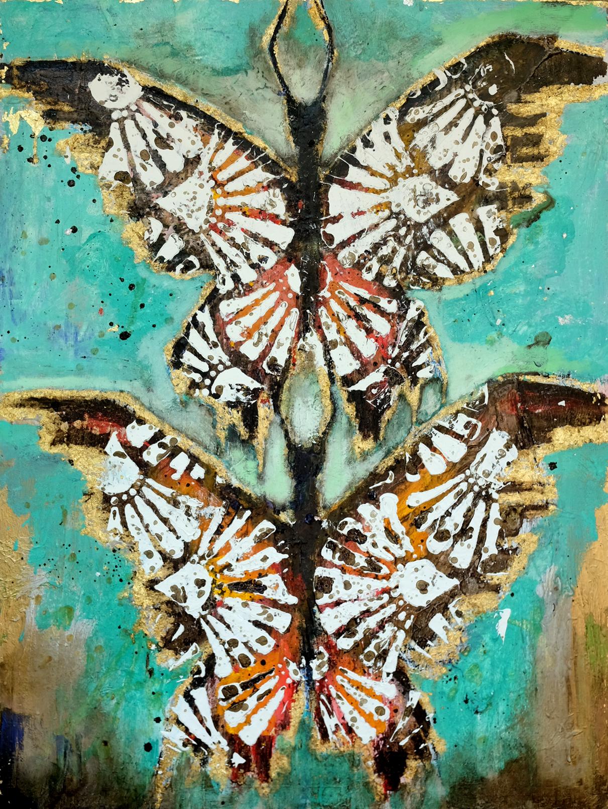 Ensemble, peinture originale - Mixed Media Art de Scott Dykema
