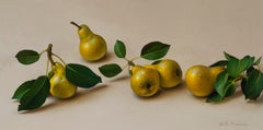 "Backyard Pears", Oil Painting