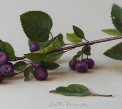 "Central School Crabapples" (2024) By Scott Fraser, Original Oil Painting