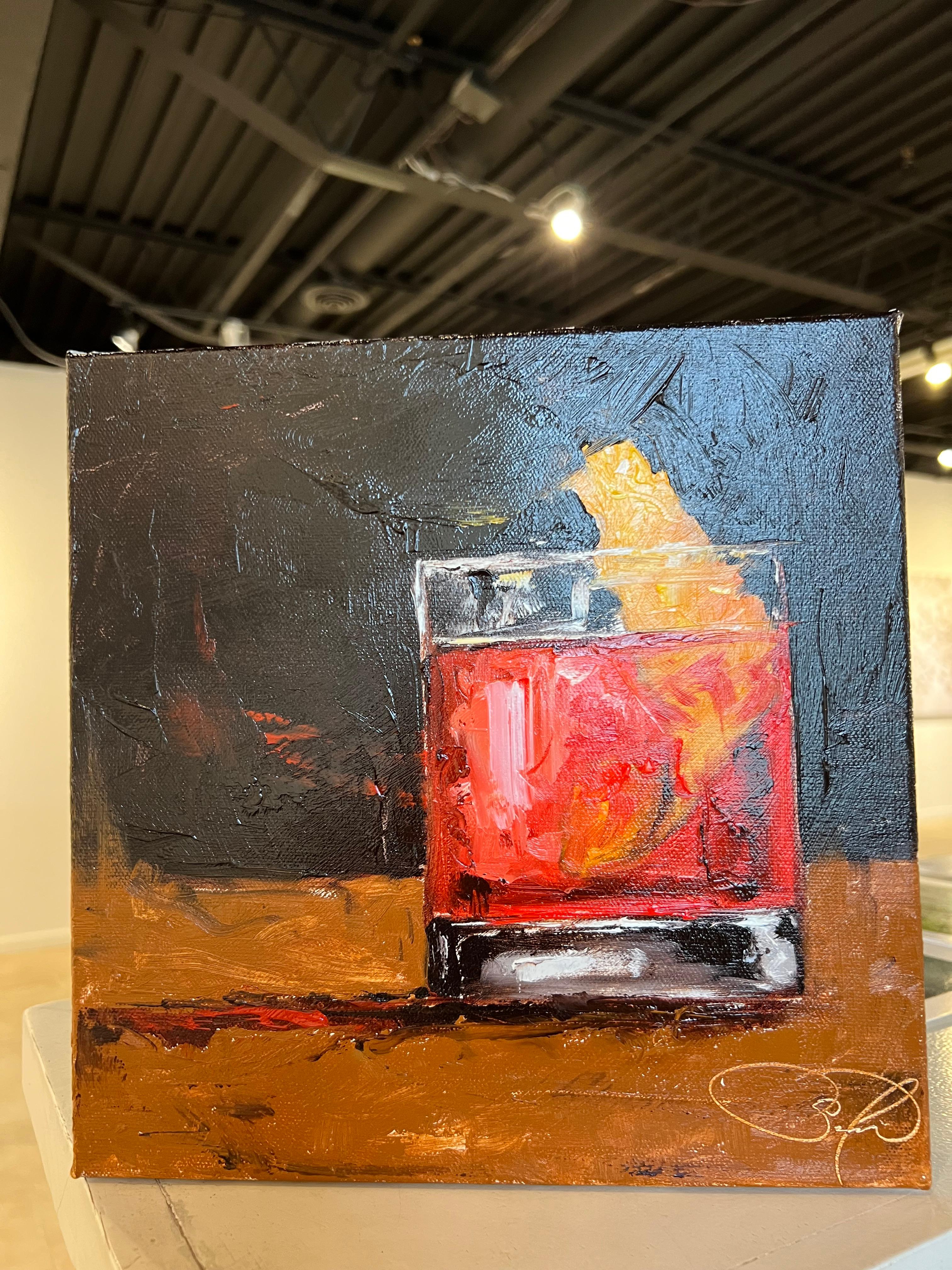 Scott French Landscape Painting – The Boulevardier