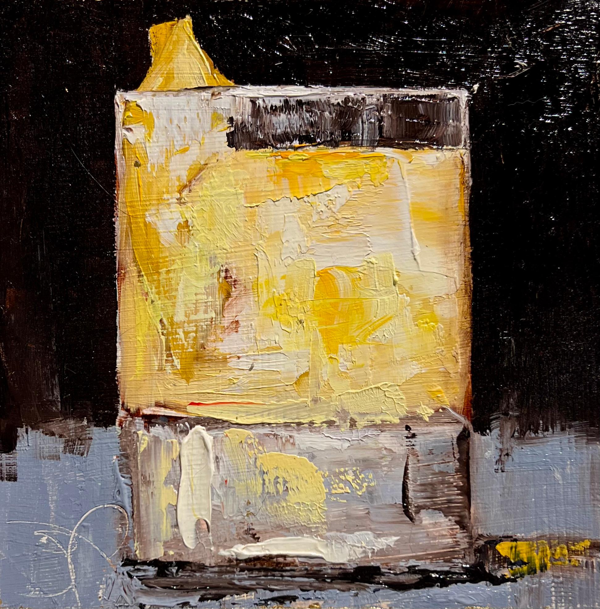 Scott French Landscape Painting – Weißer Negroni