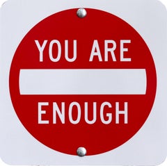 Stainless Steel Sculpture: YOU ARE ENOUGH IV