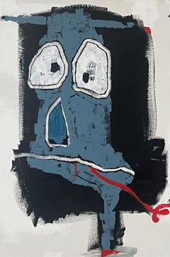 Acrilico su tela: 'Lingua legata'