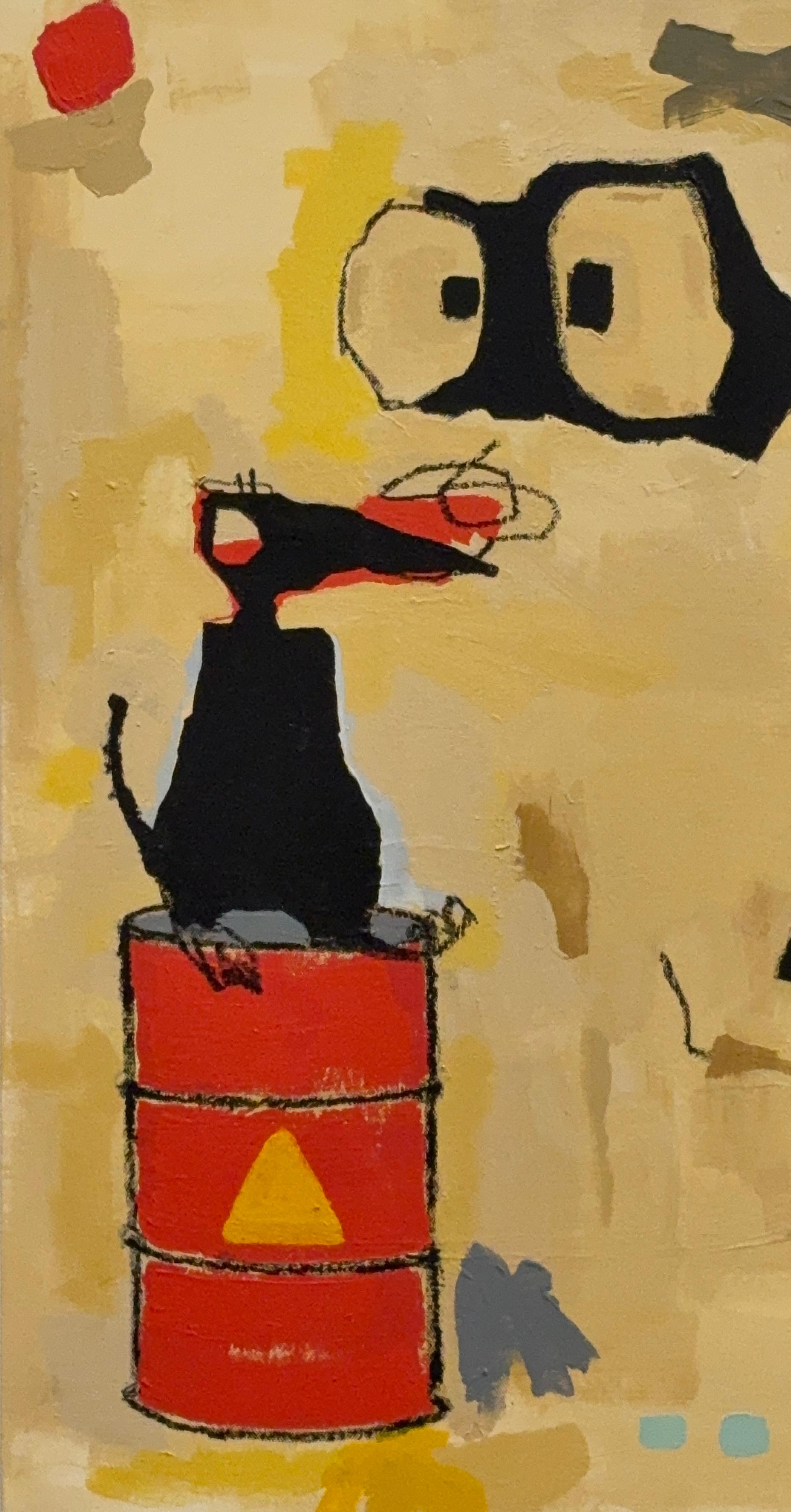 In 2018, I became a painter. An artist. 
I am a product of the '70s and I spent my life in the fine state of New Jersey—the most wonderful state of them all. 
As a result of stuff that happened, choices, substances, fate, and probably pollution, I