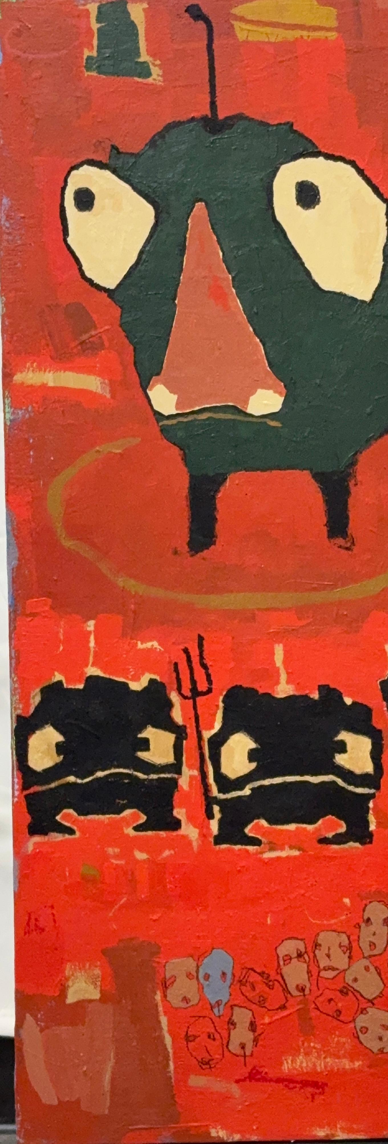 In 2018, I became a painter. An artist. 
I am a product of the '70s and I spent my life in the fine state of New Jersey—the most wonderful state of them all. 
As a result of stuff that happened, choices, substances, fate, and probably pollution, I
