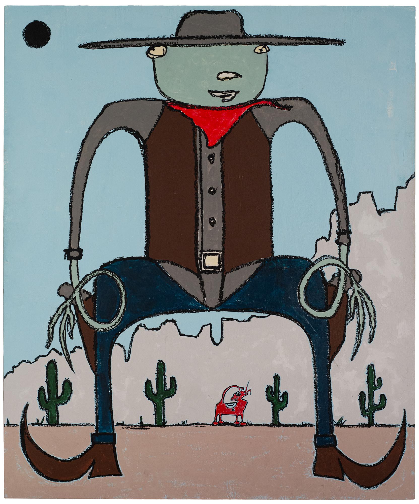 Figurative Painting di Scott Harbison - Impostore