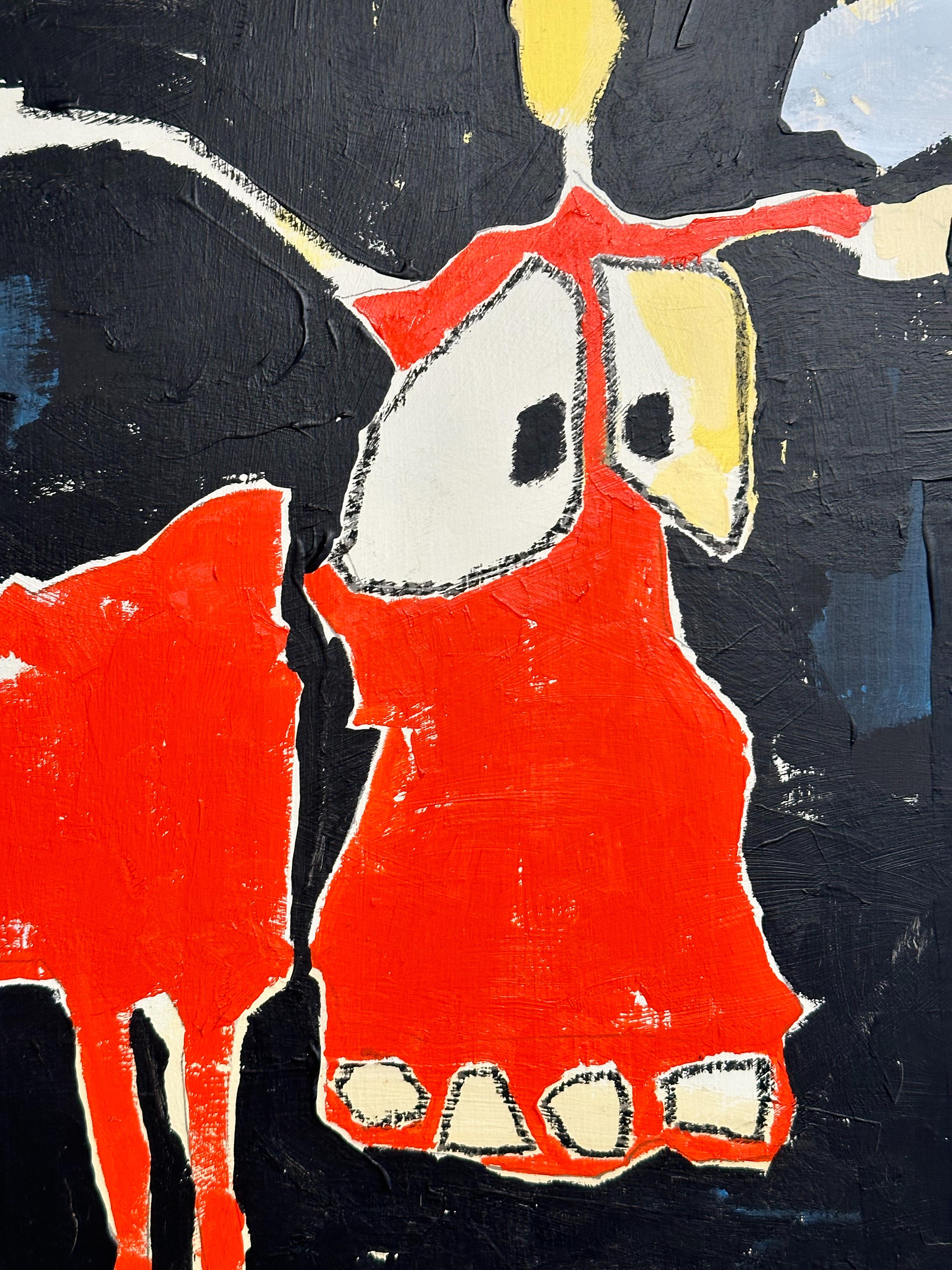 Incidente a I. Hill - Painting Outsider Art di Scott Harbison